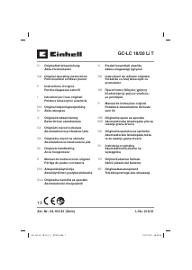 Instrukcja Einhell GC-LC 18/20 Li T Piła łańcuchowa