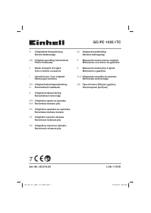 Εγχειρίδιο Einhell GC-PC 1435 I TC Αλυσοπρίονο