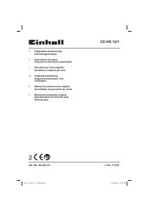 Manuale Einhell CC-HS 12/1 Avvitatore pneumatico