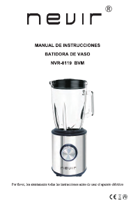 Handleiding Nevir NVR-8119BVM Blender