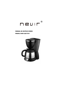 Manual de uso Nevir NVR-1130TCM Máquina de café
