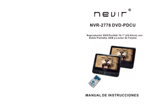 Manual de uso Nevir NVR-2778DVD-PDCU Reproductor DVD