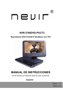 Manual Nevir NVR-2767DVD-PUCT2 DVD Player