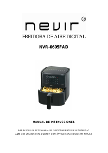 Manual Nevir NVR-6605FAD Deep Fryer