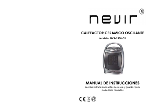 Manual Nevir NVR-9538CR Heater