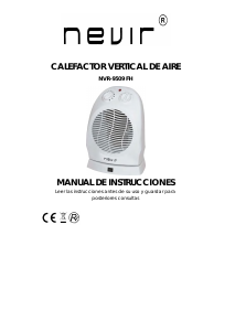 Manual Nevir NVR-9509FH Heater
