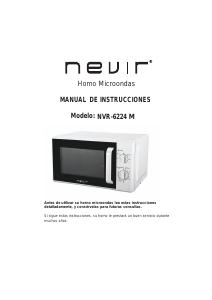 Manual Nevir NVR-6224M Micro-onda