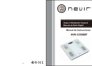 Manual Nevir NVR-3350BBF Scale