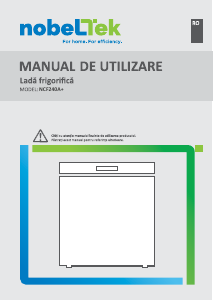 Manual NobelTek NCF-240A+ Frigider