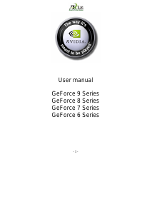 Manual Nvidia Geforce 7100GS Graphics Card