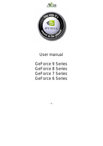 Manual Nvidia Geforce 8500GT Graphics Card