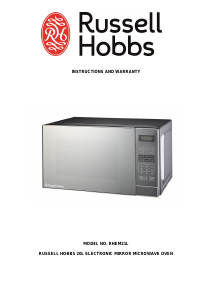 Manual Russell Hobbs RHEM21L Microwave