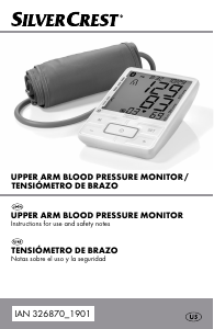 Handleiding SilverCrest IAN 326870 Bloeddrukmeter