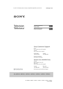 Manual Sony Bravia KDL-40R510C LCD Television