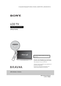 Manual Sony Bravia XBR-65X900A LCD Television