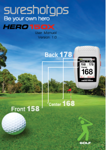 Handleiding Sureshotgps Hero 150x Golf GPS