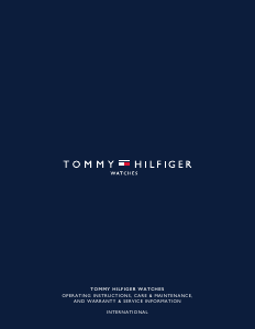 Manual Tommy Hilfiger 1792018 Miles Watch