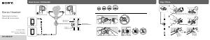 Handleiding Sony DR-XB23VP Koptelefoon