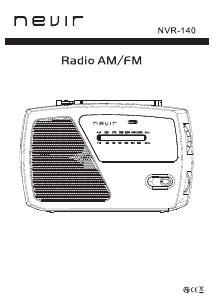 Manual de uso Nevir NVR-140 Radio