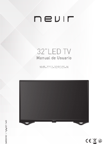 Manual de uso Nevir NVR-7712-32RD2S-N Televisor de LED