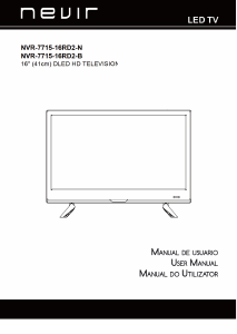 Handleiding Nevir NVR-7715-16RD2-N LED televisie