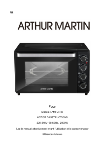 Handleiding Arthur Martin AMFCR48 Oven