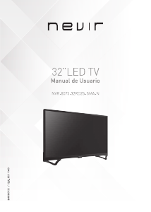 Manual de uso Nevir NVR-8075-32RD2S-SMA-N Televisor de LED