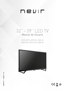 Manual de uso Nevir NVR-8075-39HD2S-SMA-N Televisor de LED