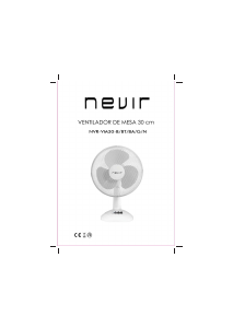 Manual de uso Nevir NVR-VM30-N Ventilador