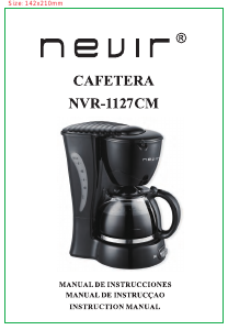 Manual Nevir NVR-1127CM Máquina de café