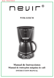 Manual Nevir NVR-1132CM Máquina de café