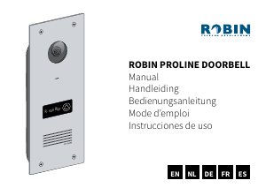 Bedienungsanleitung Robin ProLine Türsprechanlage
