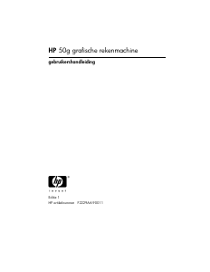 Handleiding HP 50g Grafische rekenmachine