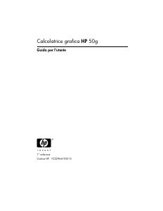 Manuale HP 50g Calcolatrice grafiche