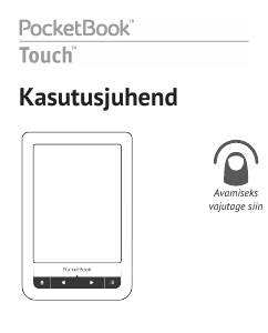 Kasutusjuhend PocketBook Touch E-luger