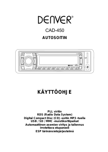 Käyttöohje Denver CAD-450 Autoradio