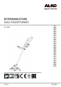 Bedienungsanleitung AL-KO GT 2000 Rasentrimmer