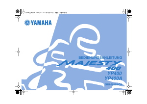 Bedienungsanleitung Yamaha Majesty400 (2008) Roller