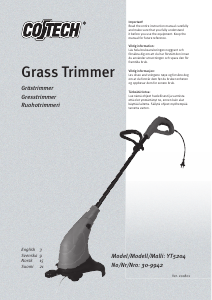 Manual Cotech YT5204 Grass Trimmer