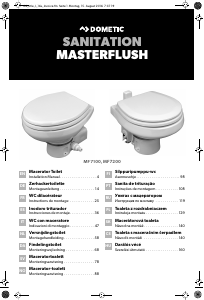 Manuale Dometic MF7200 Toilette