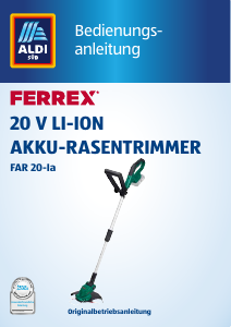 Bedienungsanleitung Ferrex FAR 20-Ia Rasentrimmer