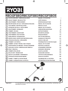 Bruksanvisning Ryobi RBC52FSBOS Ryddesag