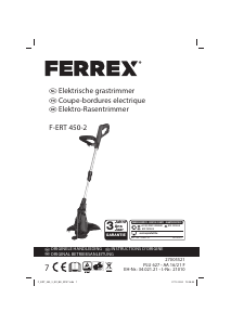Mode d’emploi Ferrex F-ERT 450-2 Coupe-herbe