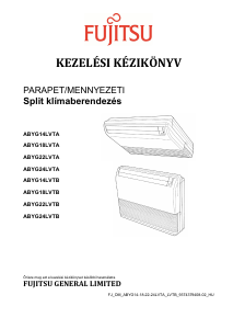 Használati útmutató Fujitsu ABYG14LVTB Légkondicionáló berendezés