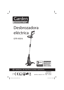 Manual de uso Garden Feelings GFR 450/6 Cortabordes