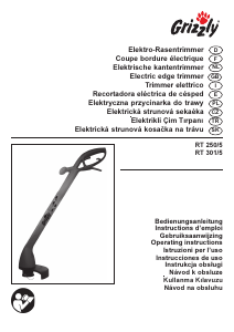 Mode d’emploi Grizzly RT 250/5 Coupe-herbe