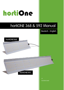 Manual HortiOne 368 Grow Light