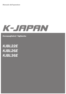 Manuale K-Japan KJBL22E Tagliabordi