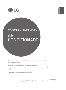 Manual LG ARNU96GB8Z4 Ar condicionado