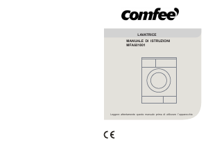 Manuale Comfee MFA601001 Lavatrice